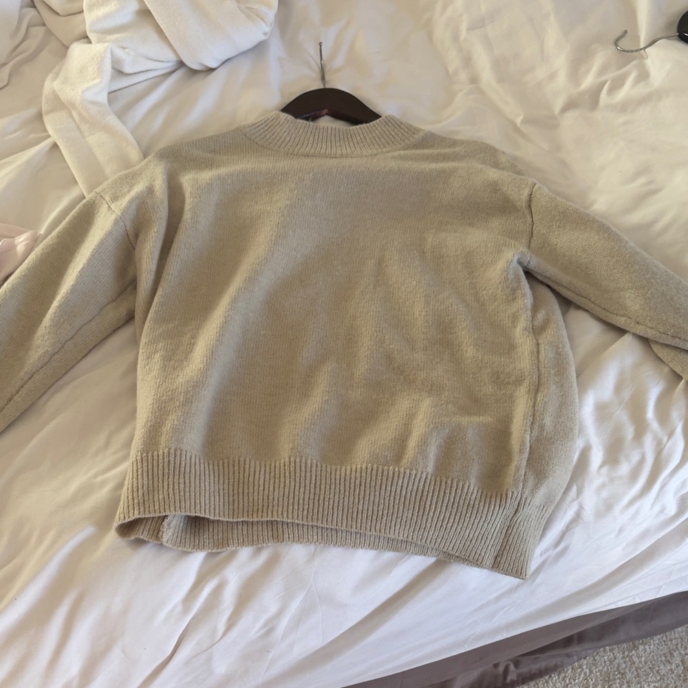 Classic Beige Women's Sweater